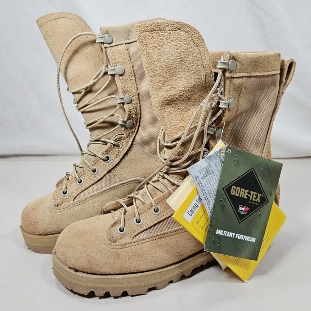 Belleville Combat Boots Army Temperate Climate 5.5 N US Military Issue GoreTex